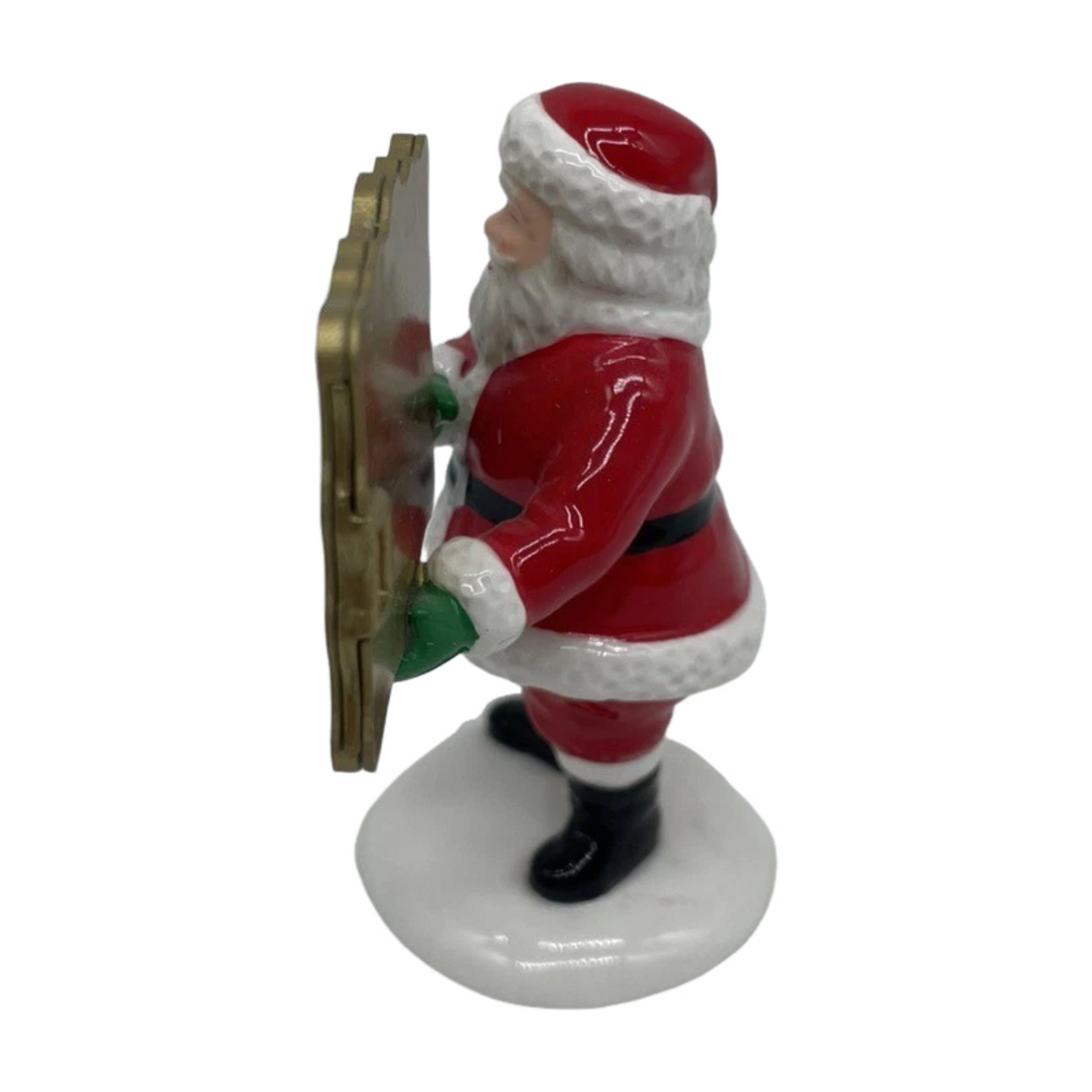 2002 Village Santa Sign (Village Accessories Series — Department 56)