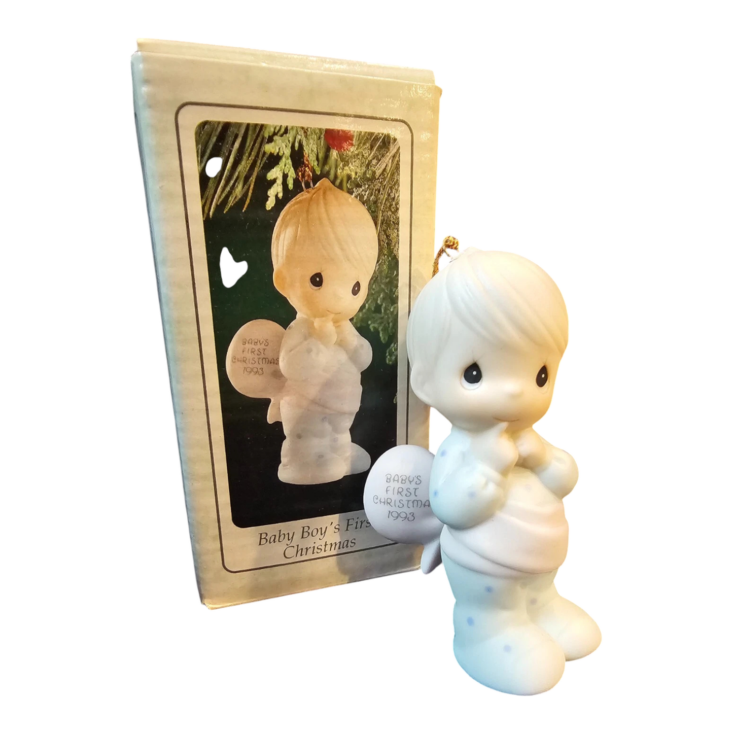 1993 Baby Boy's First Christmas (Precious Moments) 530859
