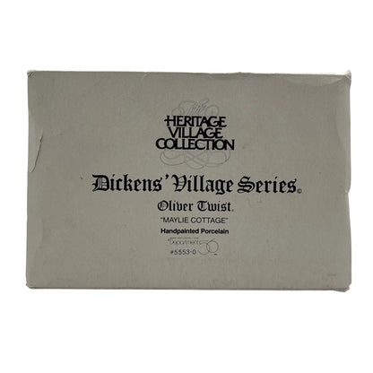 Vintage Maylie Cottage - Oliver Twist Dickens' Village Series (Department 56) 5553-0