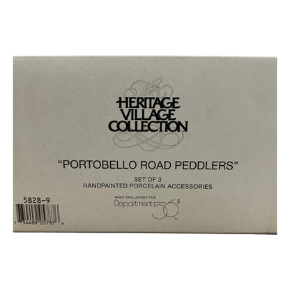 1990 Portobello Road Peddlers (Set of 3) – Dickens' Village Series (Department 56) 1434918