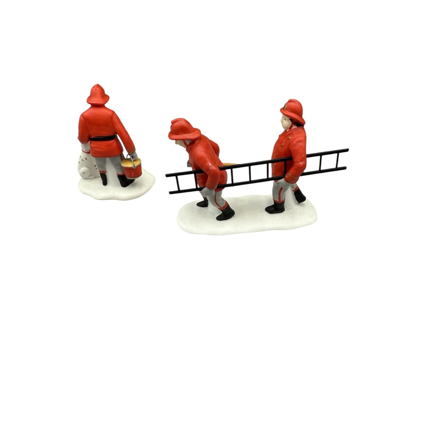 1991 The Fire Brigade – Set of 2 (Department 56 Heritage Village) #5546-8