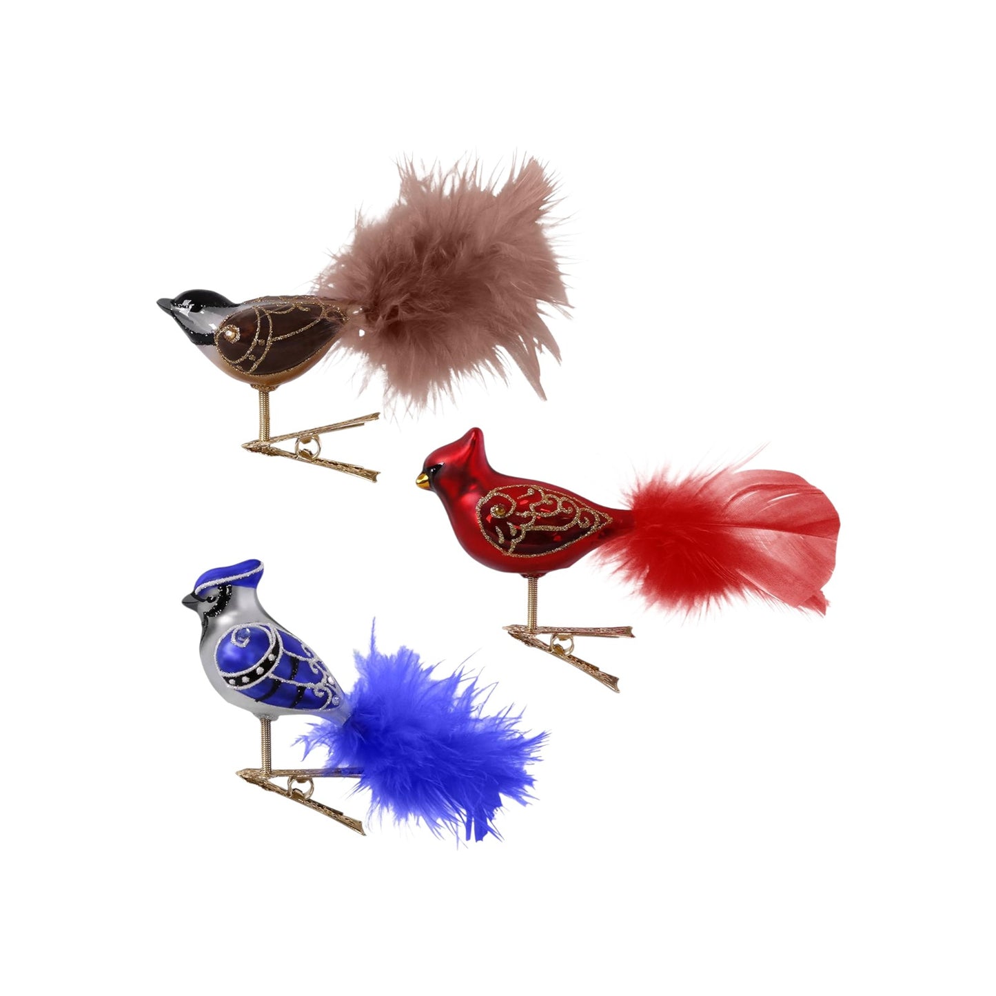 2018 Beautiful Birds (Blown Glass)