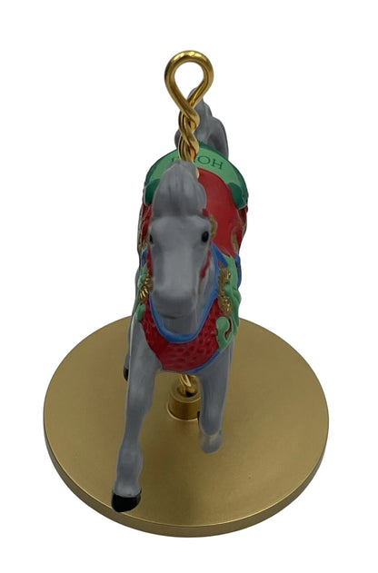 1989 Holly Hallmark Ornament (Christmas Carousel Horse) XPR9722