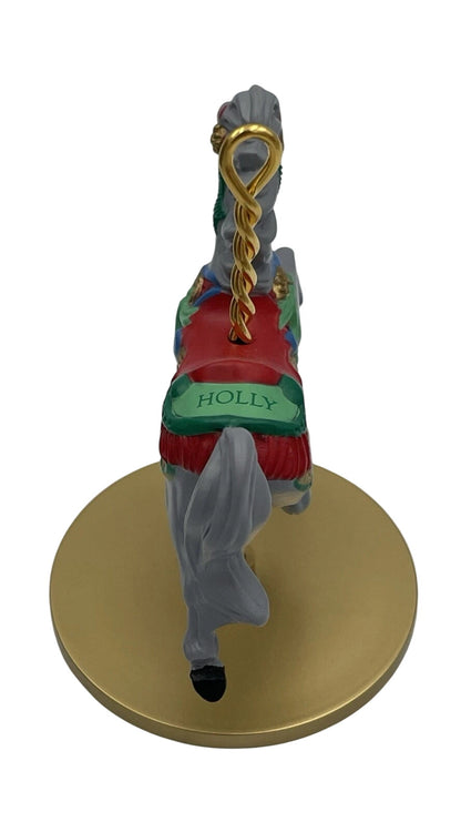 1989 Holly Hallmark Ornament (Christmas Carousel Horse) XPR9722