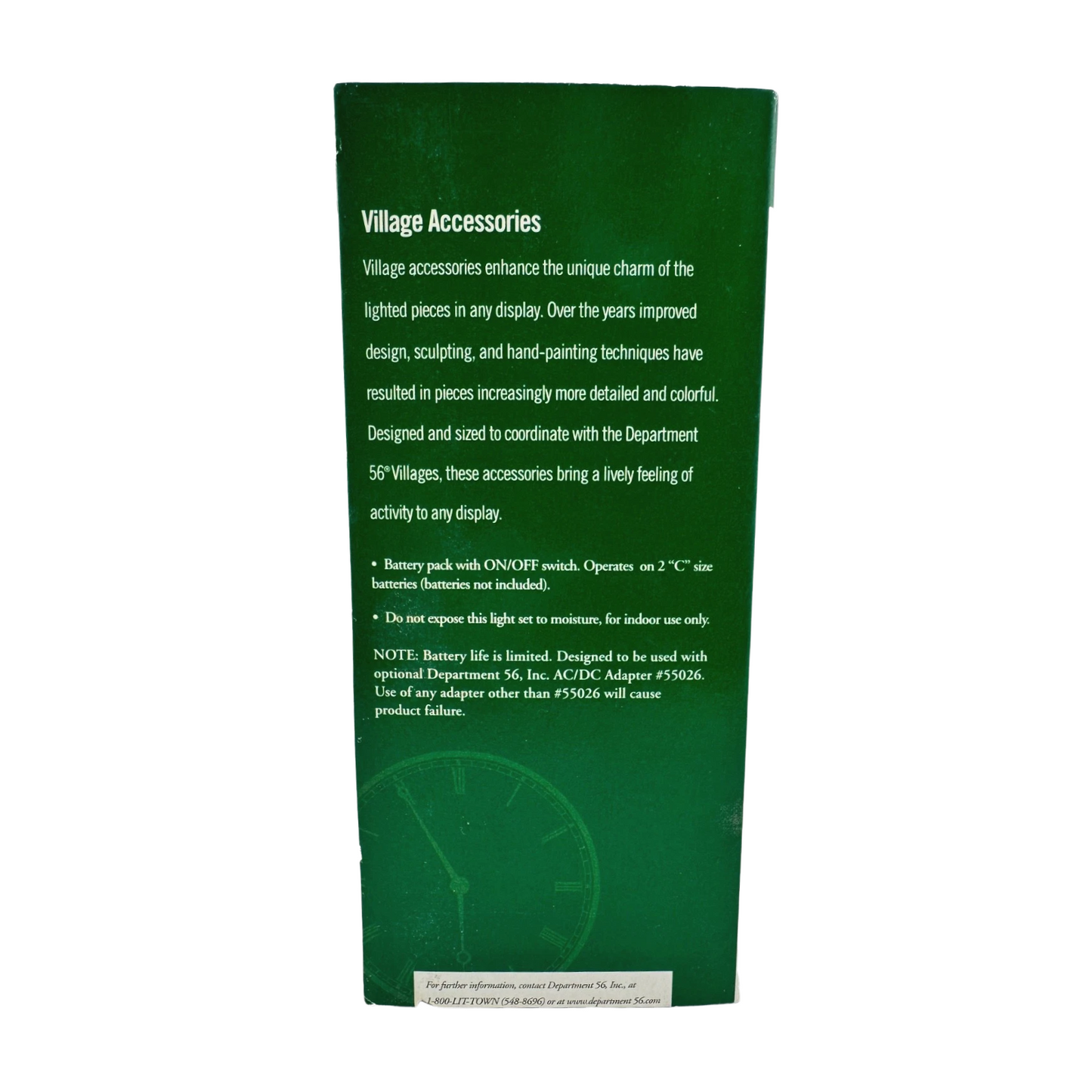 1998 “Railroad Lamps (Set of 2)” – Department 56 Village Accessories (Item #56.52760)