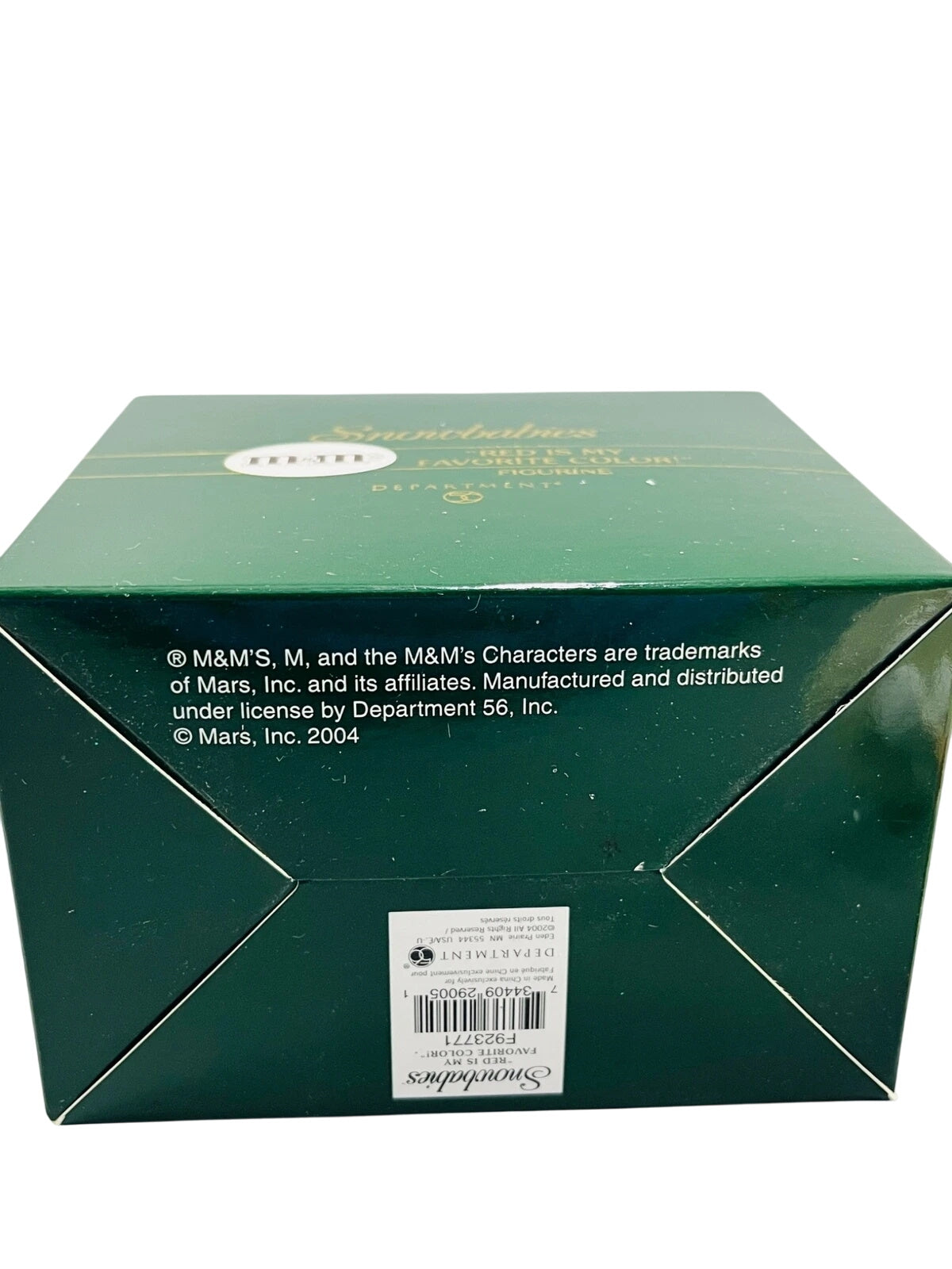 2004 Red Is My Favorite Color! Figurine - M & M Snowbabies (Department 56) F923771