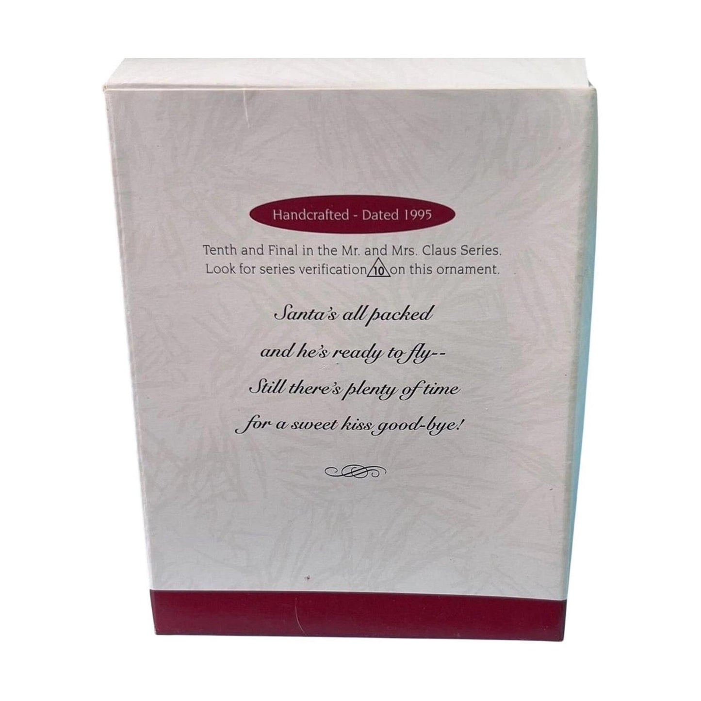 1995 Christmas Eve Kiss (Mr. and Mrs. Claus)