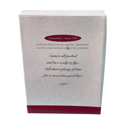 1995 Christmas Eve Kiss (Mr. and Mrs. Claus)