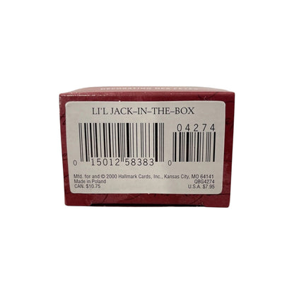2000 Lil’ Jack-In-The-Box (Blown Glass)