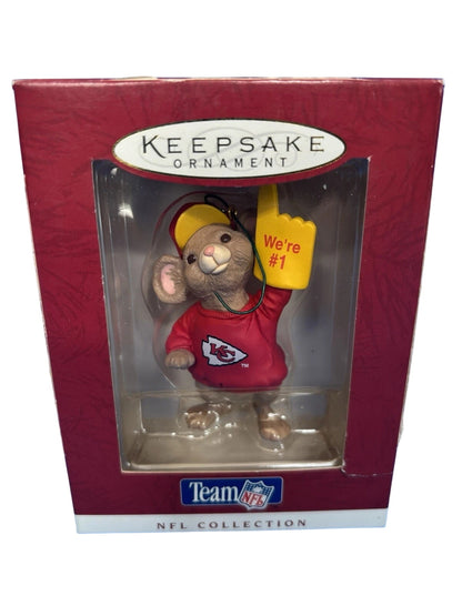 1996 Kansas City Chiefs Hallmark Ornament (NFL) QXR6361