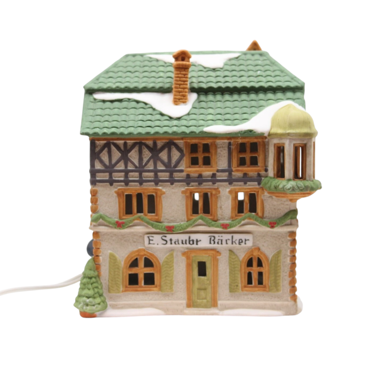 Vintage E. Staubr Backer - Alpine Village Series (Department 56) 1694818