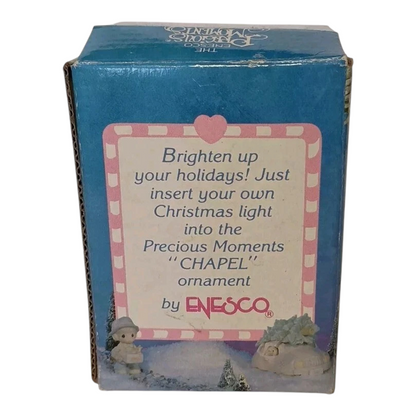 1993 Chapel - Porcelain Haning Ornament (Precious Moments) 530484