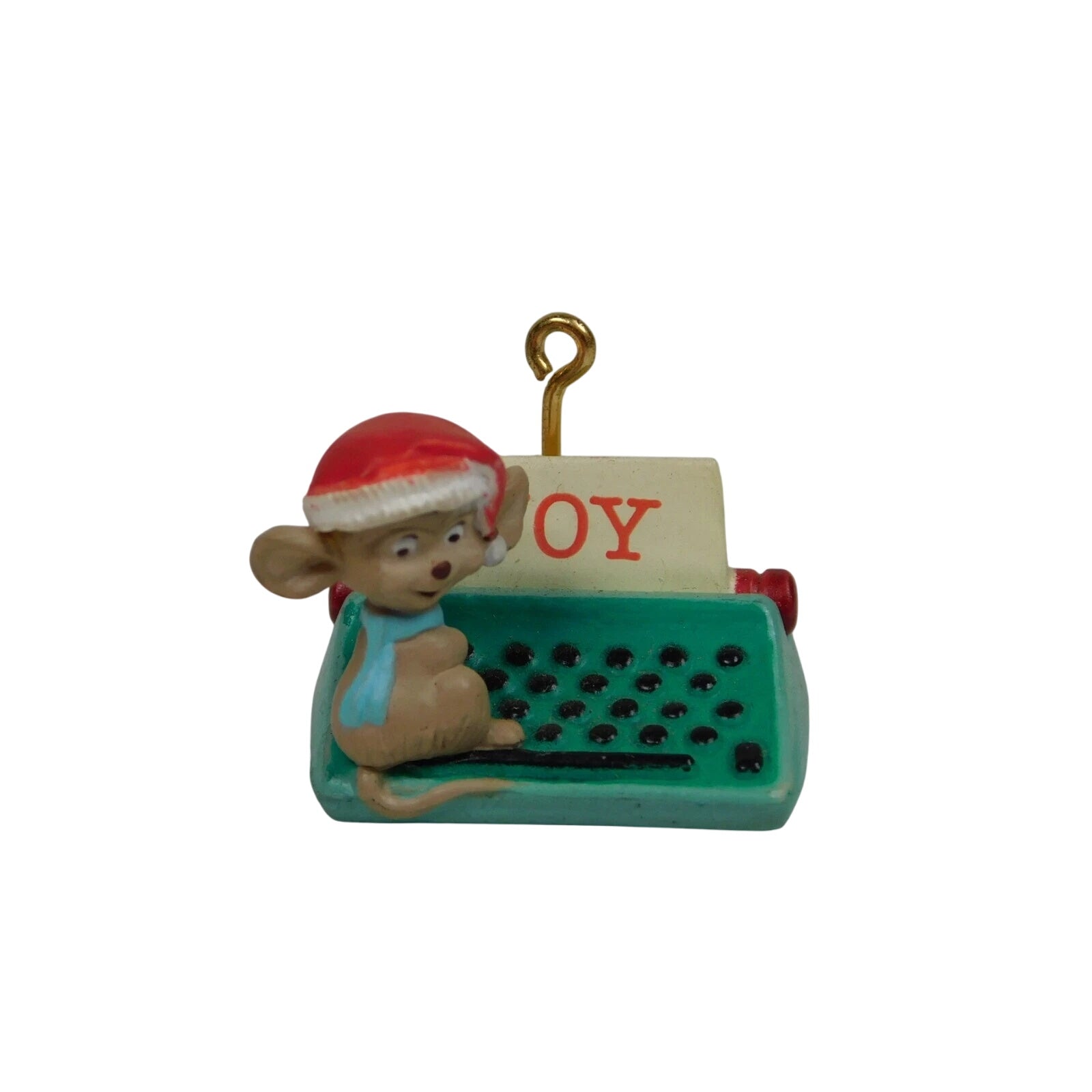 1990 Type of Joy Hallmark Ornament (Mouse) QXM5646