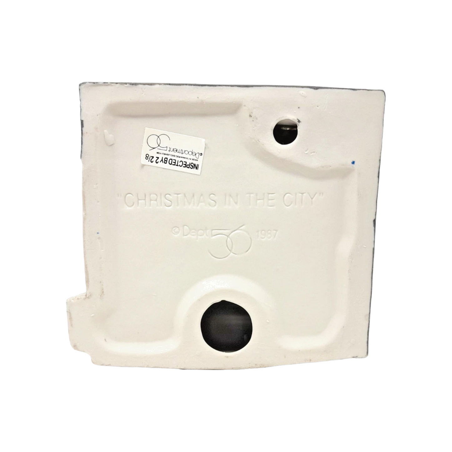 1987 “Toy Shop & Pet Store” – Department 56 “Christmas in the City” Series (Item #65129)