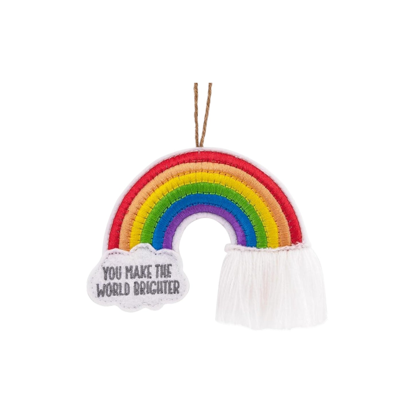2025 Felt Rainbow Christmas Ornament (Angels)