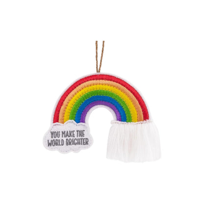 2025 Felt Rainbow Christmas Ornament (Angels)