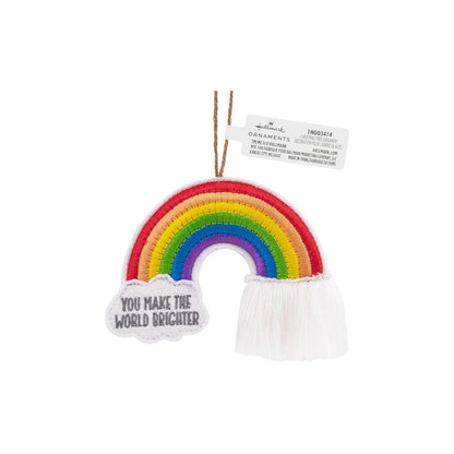 2025 Felt Rainbow Christmas Ornament (Angels)