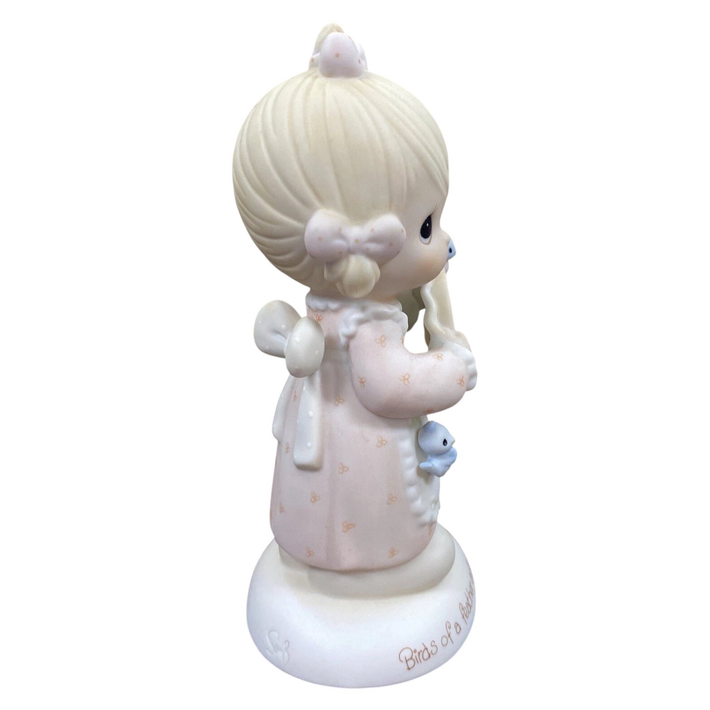 Adorable Precious Moments Girl Figurine: Heartwarming Porcelain Bisque