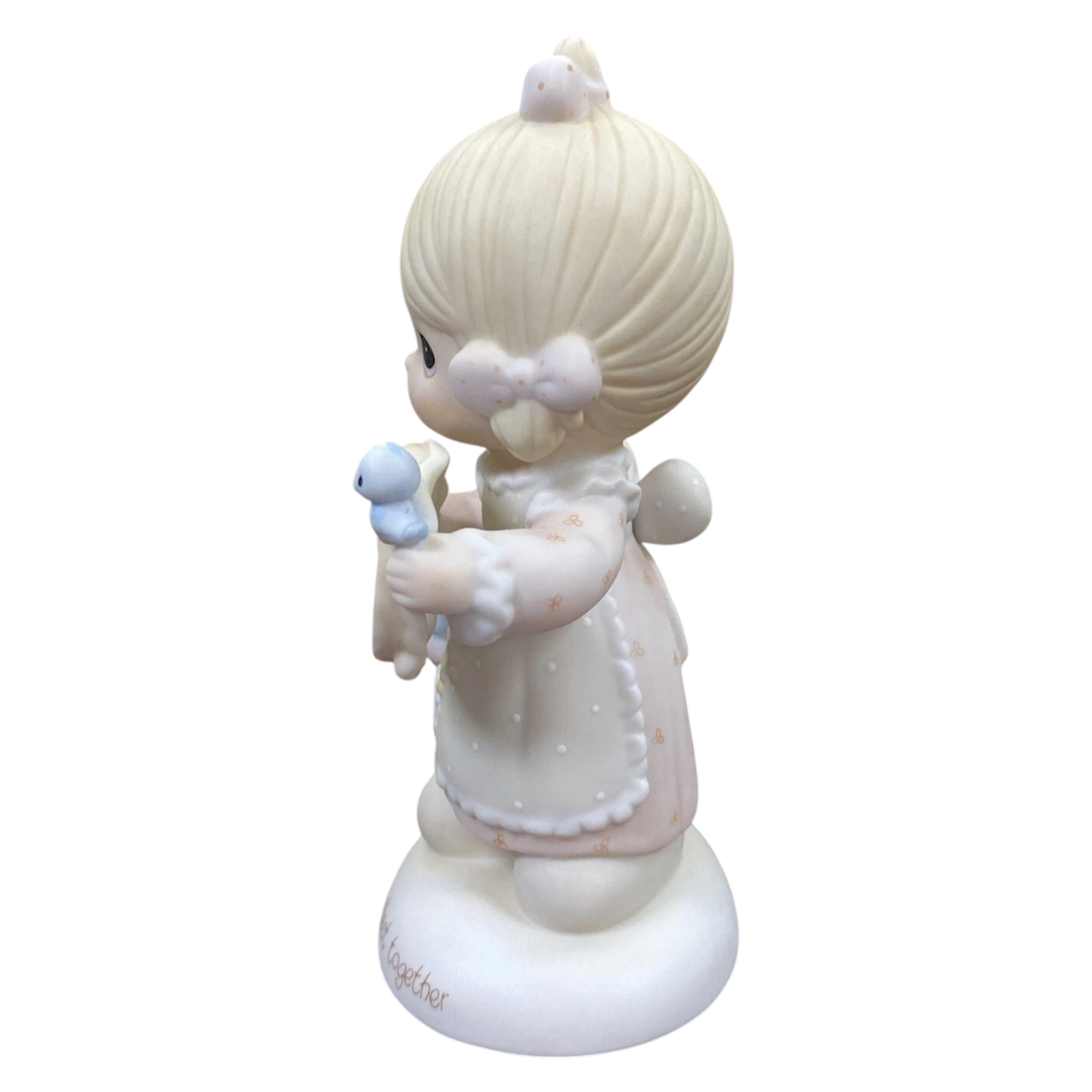 Adorable Precious Moments Girl Figurine: Heartwarming Porcelain Bisque