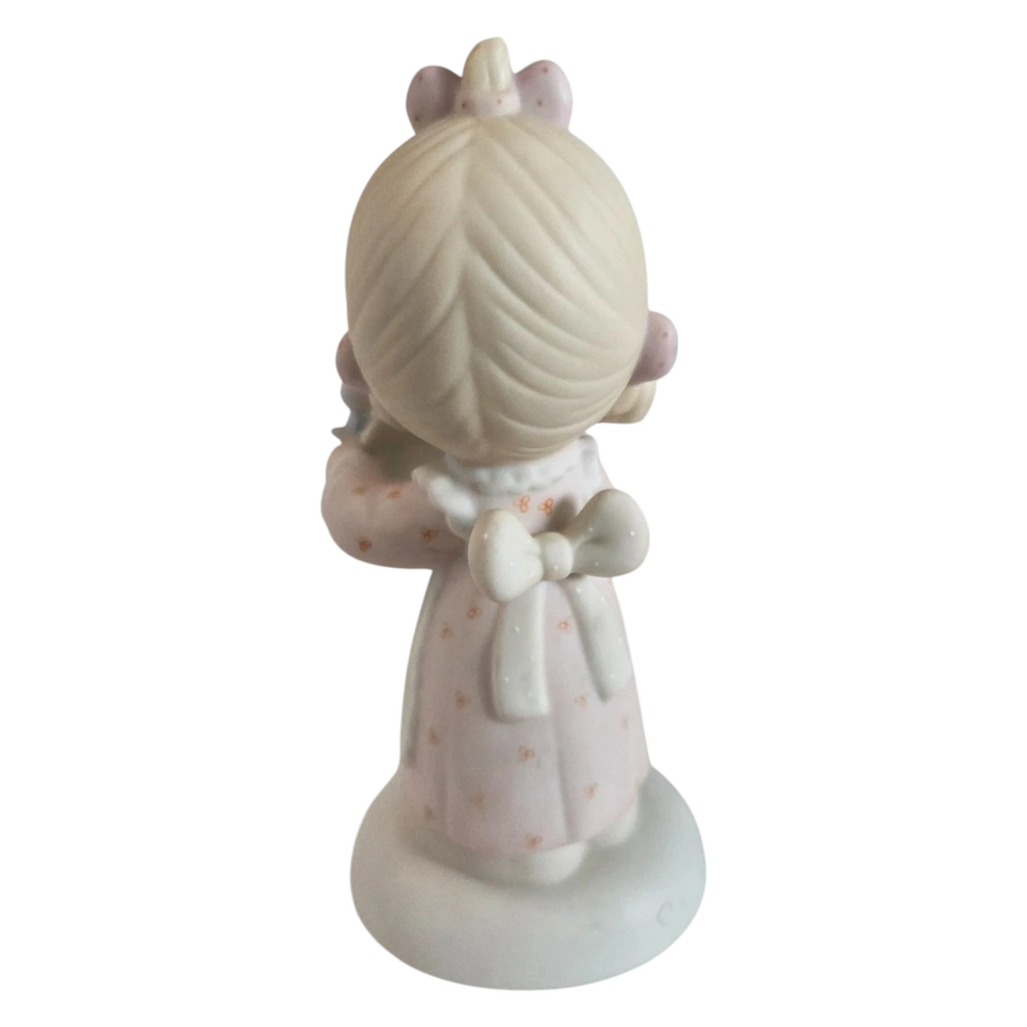 Adorable Precious Moments Girl Figurine: Heartwarming Porcelain Bisque