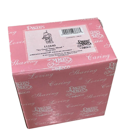 Adorable Precious Moments Girl and Dog Figurine: Heartwarming Letter Writing Moment