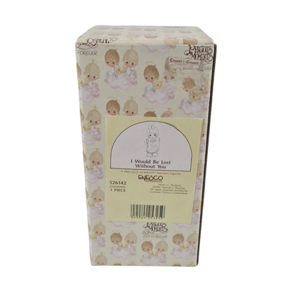 Adventure Themed Precious Moment: Map, Girl & Little Girl - Perfect Porcelain Figurine for Collection or Gift