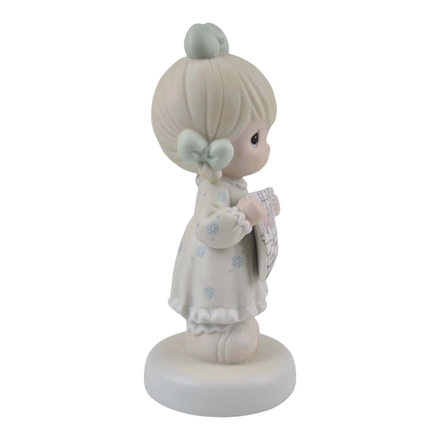 Adventure Themed Precious Moment: Map, Girl & Little Girl - Perfect Porcelain Figurine for Collection or Gift