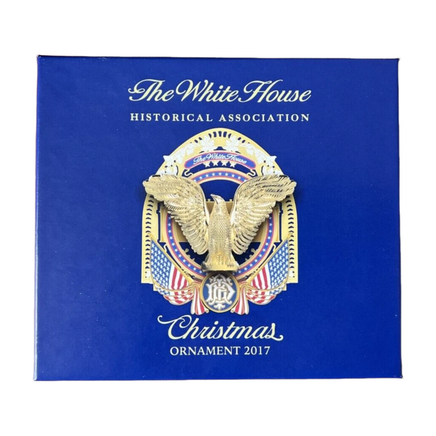 Calvin Coolidge Inspired 2015 Ornament with White House Silhouette