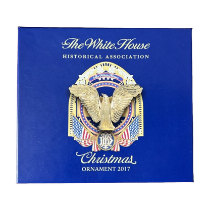 Calvin Coolidge Inspired 2015 Ornament with White House Silhouette