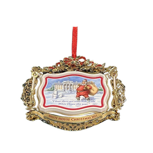Celebrate the Holidays with the 2011 White House Christmas Ornament