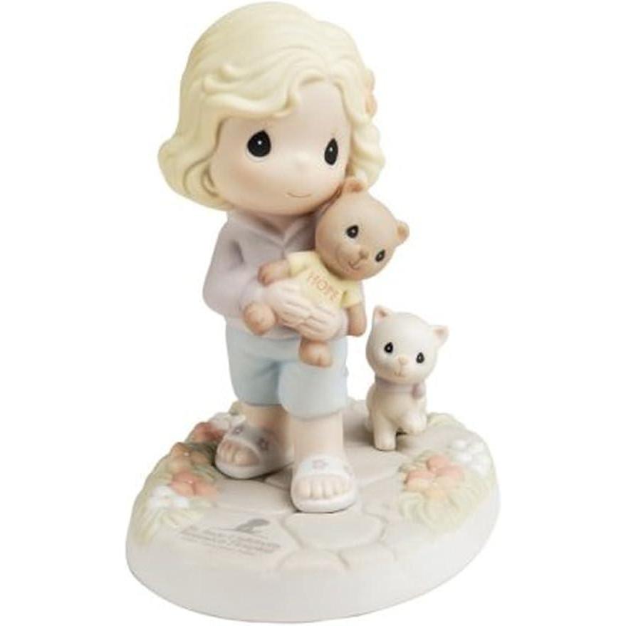 Precious Moments St. Jude's Holding On to Hope Figurine Image1