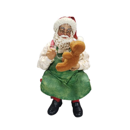 Clothtique "Bearly Christmas" Santa Sculpture - Limited Edition