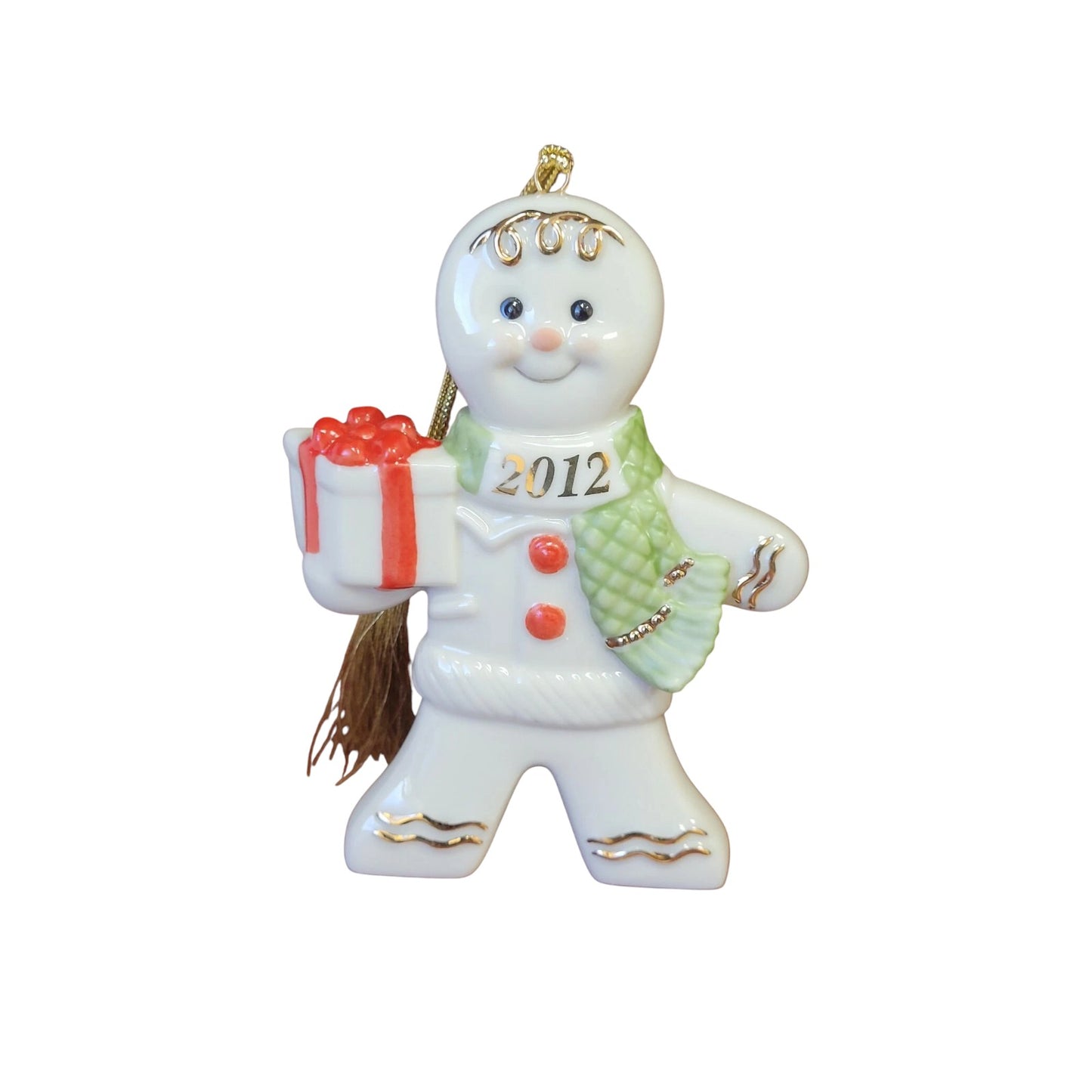Delightful Lenox 2012 Snowman Ornament - Fast Delivery