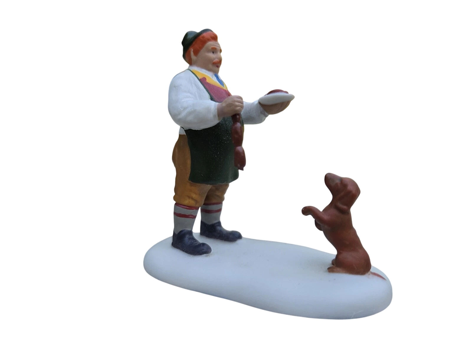 Department 56 Alpine Village "Wursts for the Dachshund" Accessory Figurine - Charming Holiday Decor