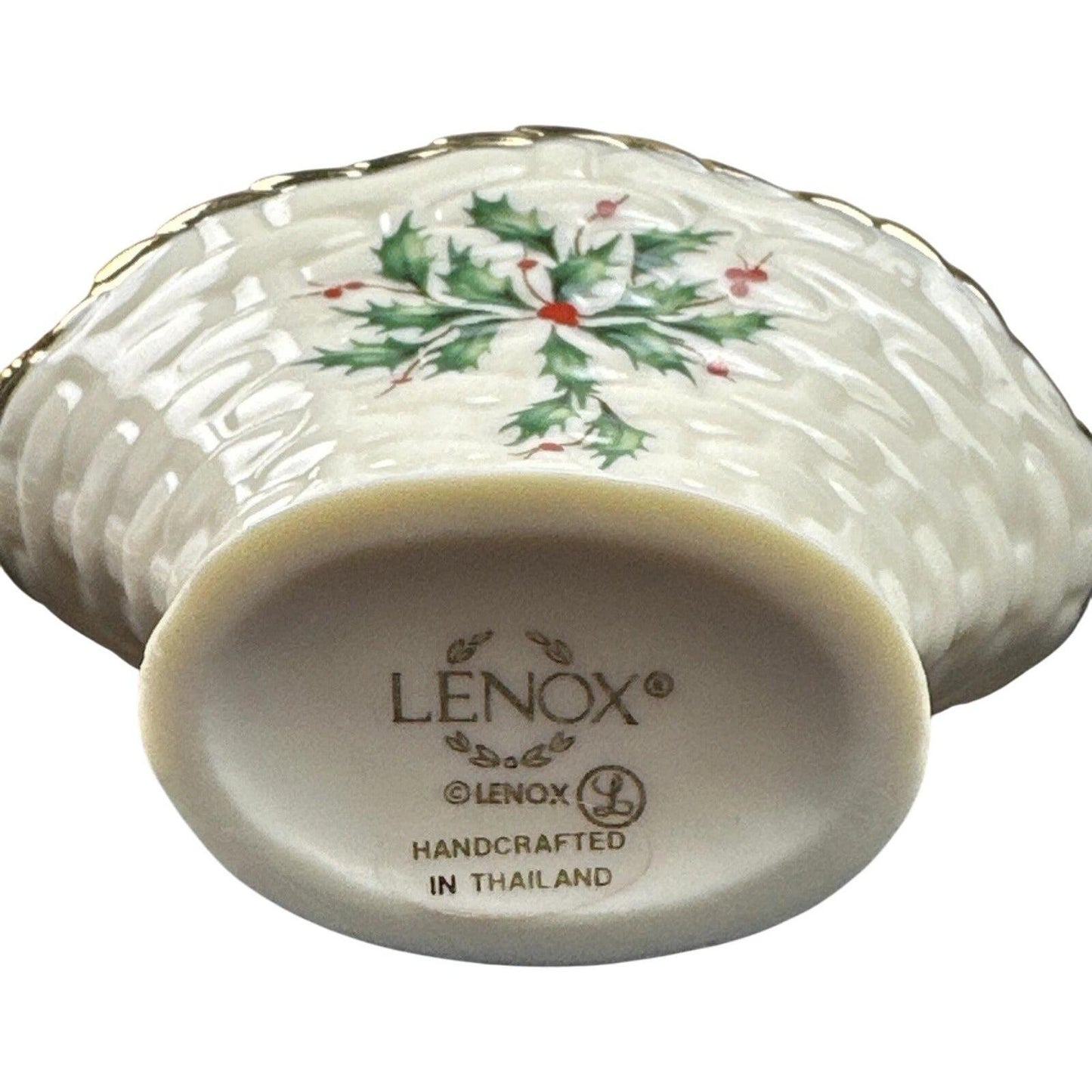 Elegant Porcelain Jar Ornament for Holiday Decor