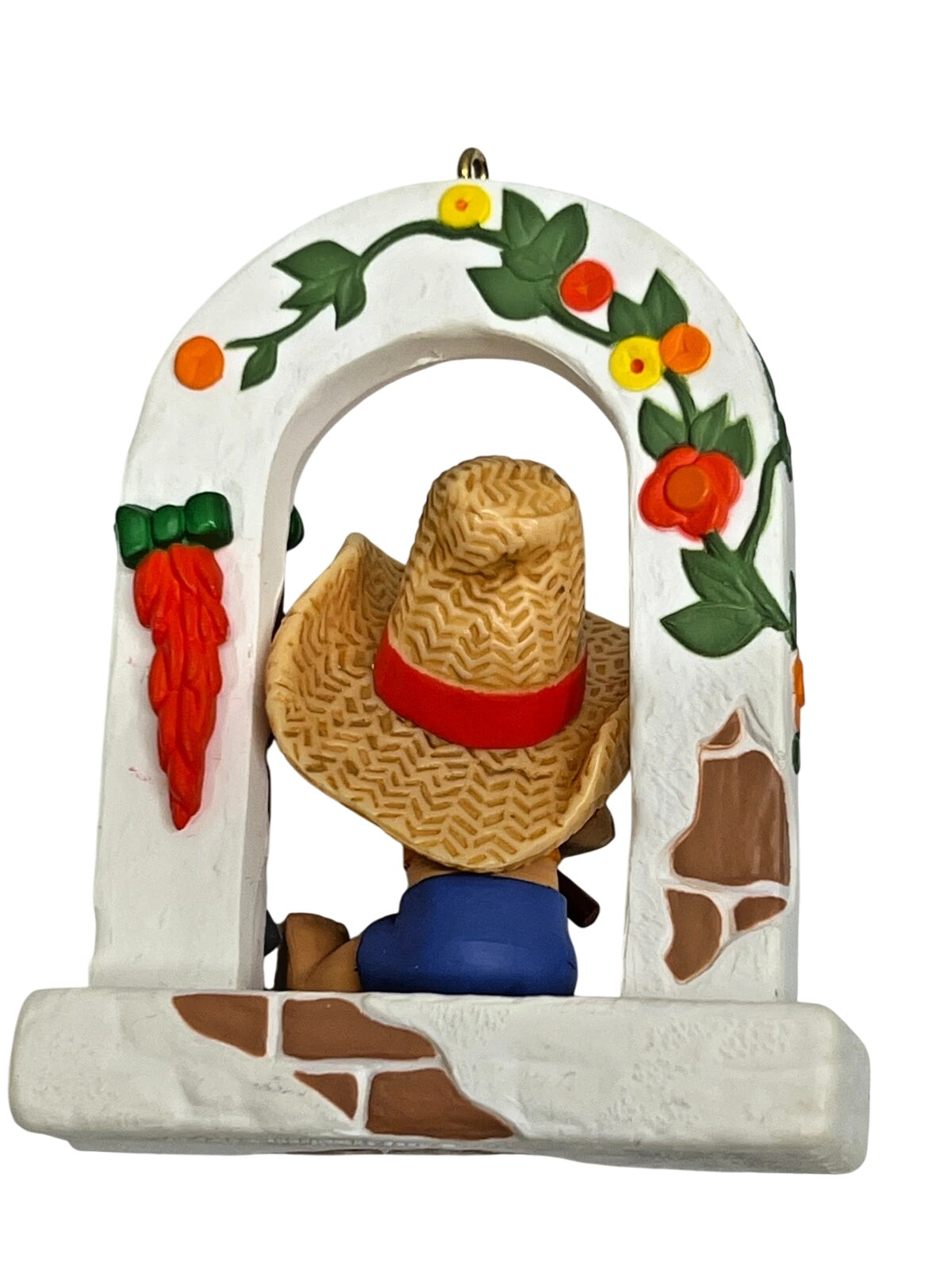 Feliz Navidad Hallmark Ornament (Windows of the World) QX4902