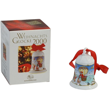 2000 Weihnachts Glocke "Thule" (Hutschenreuther Annual Bell)