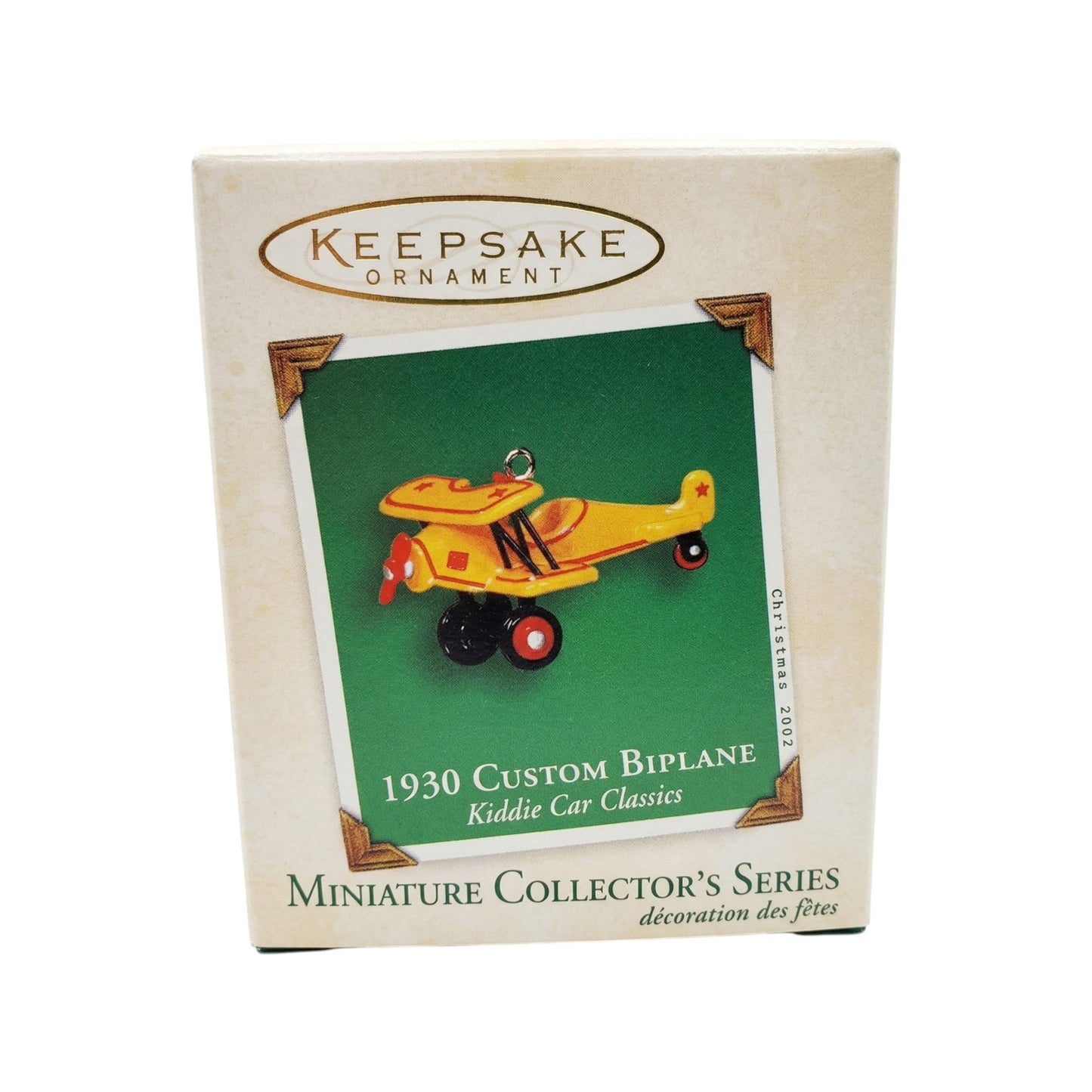 2002 1930 Custom Biplane (Miniature Kiddie Car Classics)