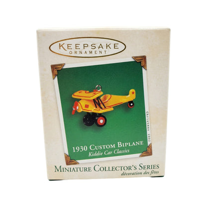 2002 1930 Custom Biplane (Miniature Kiddie Car Classics)