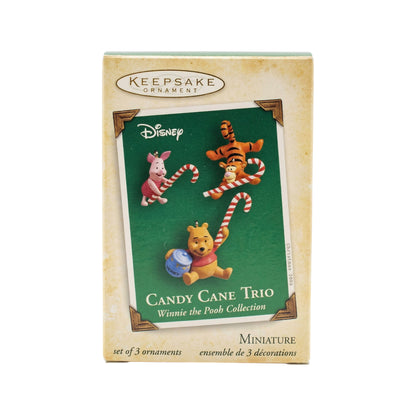 2004 Candy Cane Trio (Winnie the Pooh)