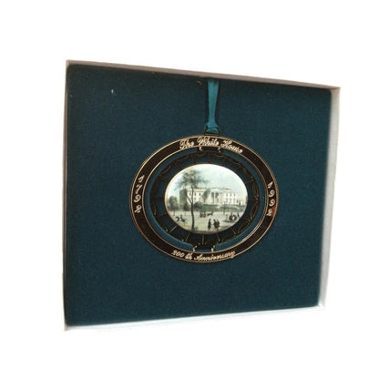 1992 White House Historical Association Ornament - Bicentennial of the White House Cornerstone