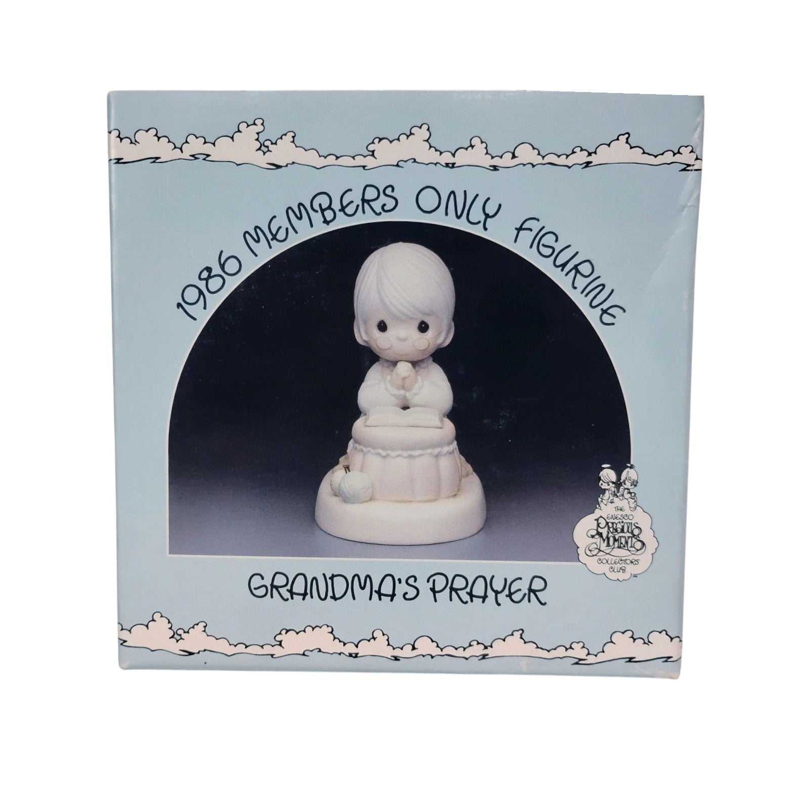 Holy and Prayerful Grandmother Figurine with Bible - Perfect for Prayerful Homes