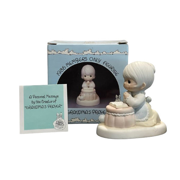 Holy and Prayerful Grandmother Figurine with Bible - Perfect for Prayerful Homes