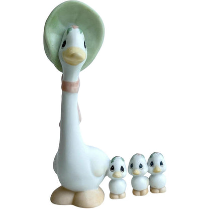 Home and Love: Beautiful Porcelain Figurine with Toys and Girl