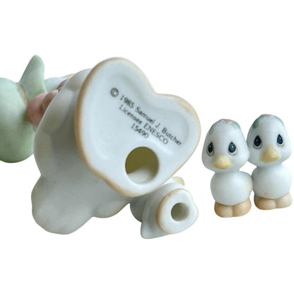 Home and Love: Beautiful Porcelain Figurine with Toys and Girl