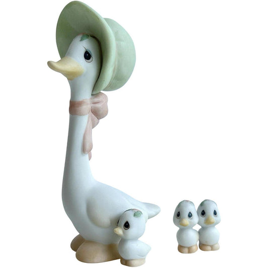 Home and Love: Beautiful Porcelain Figurine with Toys and Girl