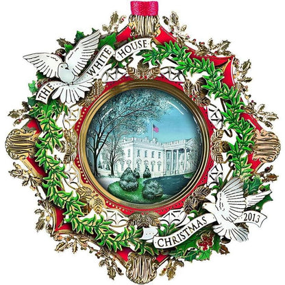 2013 White House Christmas Ornament (White House) Image1