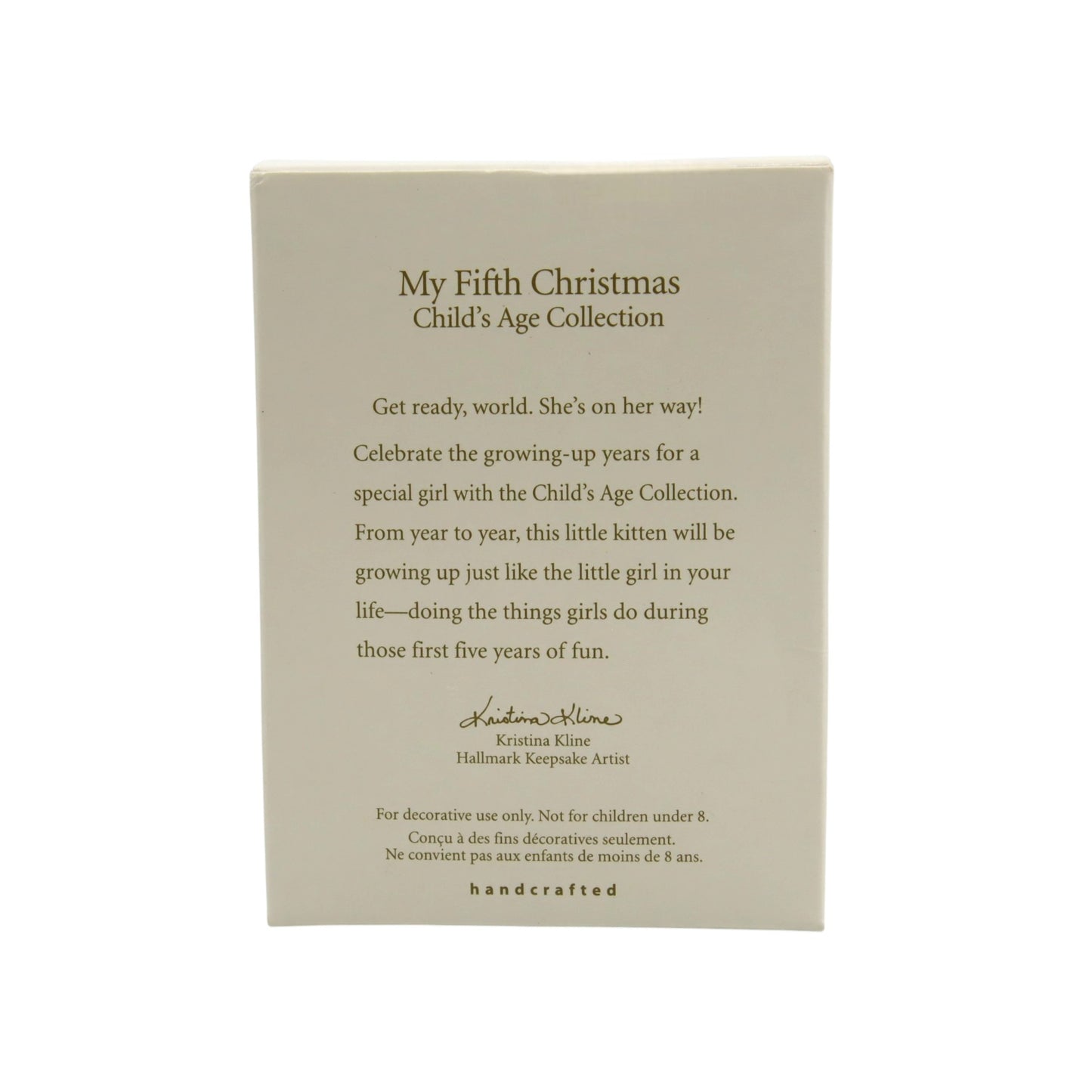 2007 My Fifth Christmas (Child's Age Collection)