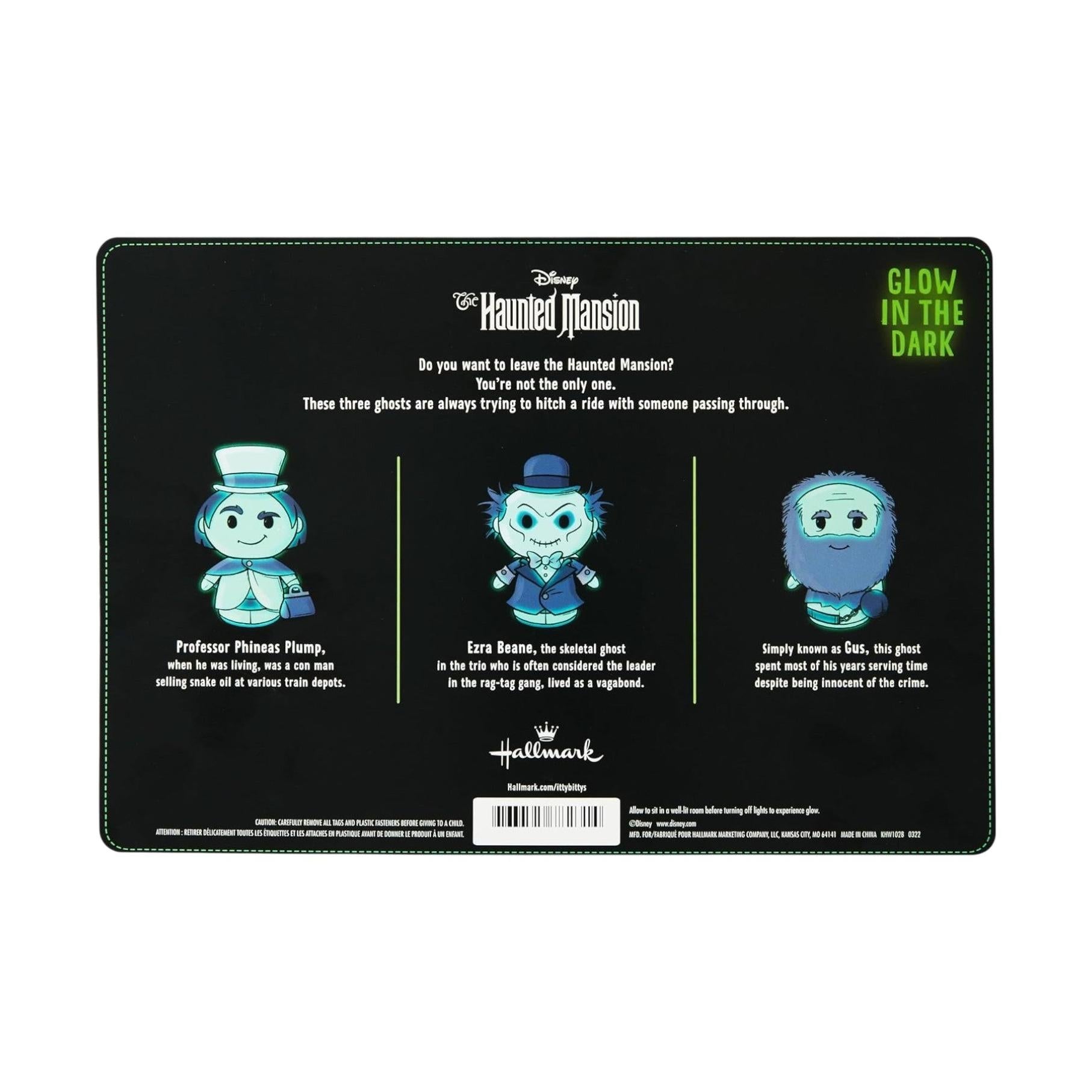 KHW1028 The Haunted Mansion Itty Bittys Hallmark Ornament (The Haunted Mansion) KHW1028