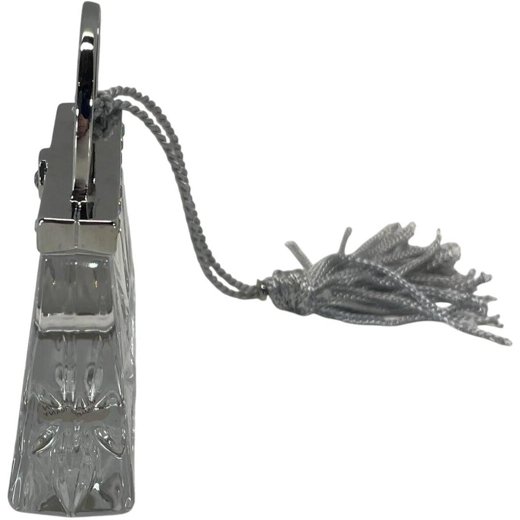 Lenox Lead Crystal "On the Town Handbag" Ornament - Silver-Tone Finish